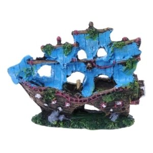Bateau deco aquarium