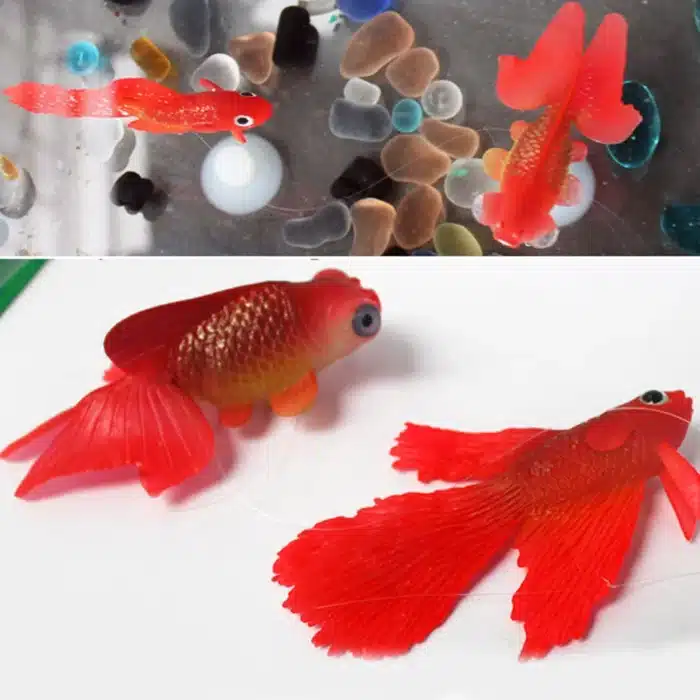 Decoration pour aquarium poisson rouge 1