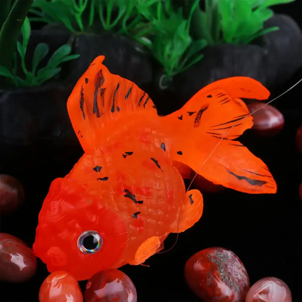 Aquarium faux poisson