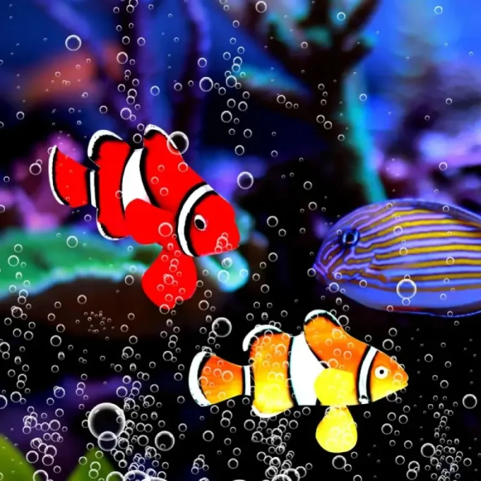 Faux-poisson-clown-Lumineux-aquarium