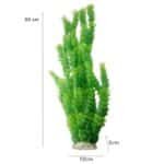 Grande plante artificielle pour aquarium 60 cm