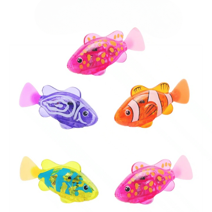 Poisson robot aquarium