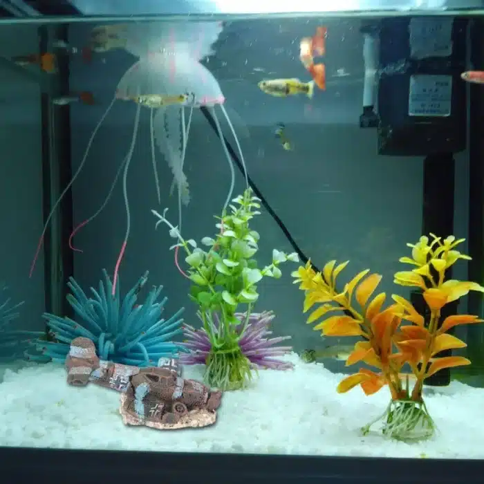 Decoration aquarium avion 5