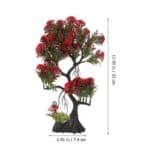 Decoration aquarium arbre