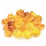 Galet-verre-aquarium-jaune