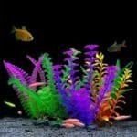 aquarium decoration plants plastique