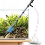 Aspirateur Electrique pour aquarium grabier et sable bleu