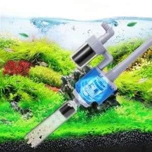 Aspirateur gravier aquarium électrique avec Multi-embouts