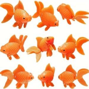 Faux poisson pour aquarium flottant et décoratif (lot de 6)