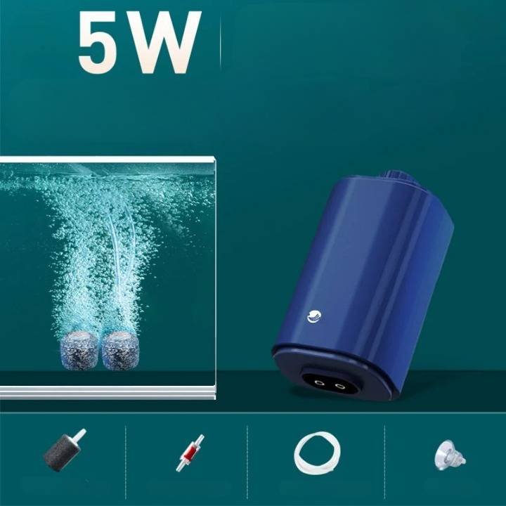 Pompe bulleur pour aquarium silencieuse et réglable