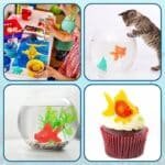 aquarium faux poisson plastique jouet