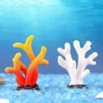 corail en resine pour aquarium BLANC