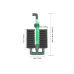 filtre exhausteur pour crevette double