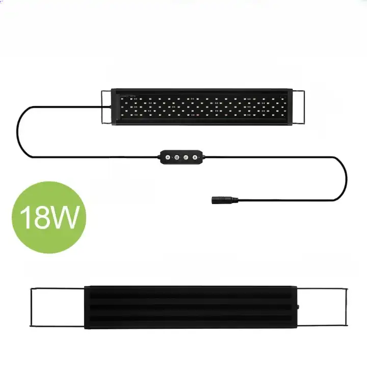 Rampe LED aquarium Planté de 30 à 60 cm avec Minuterie