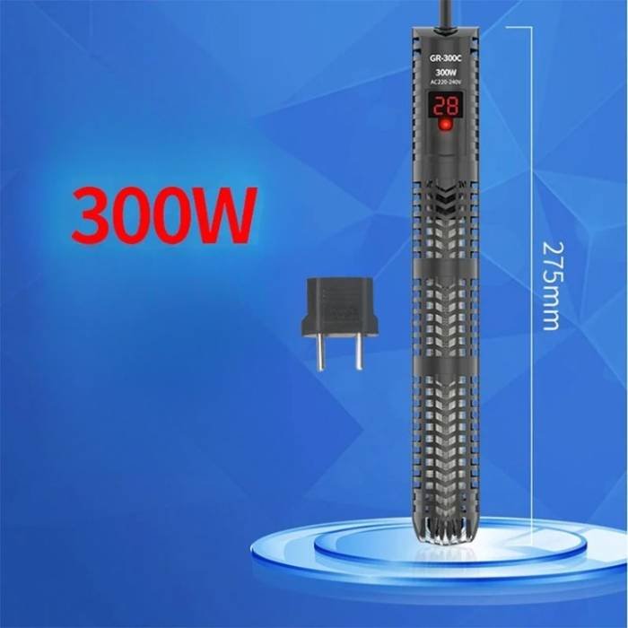 Chauffage aquarium submersible avec thermostat