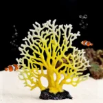 arbre-artificiel-corail-aquarium-resine-jaune.