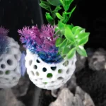 cachette-crevette-aquarium-abri-ajoure-avec-ventouse