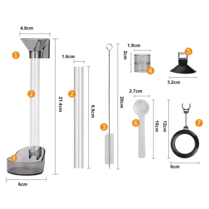 lot-mangeoire-crevette-aquarium-et-poissons