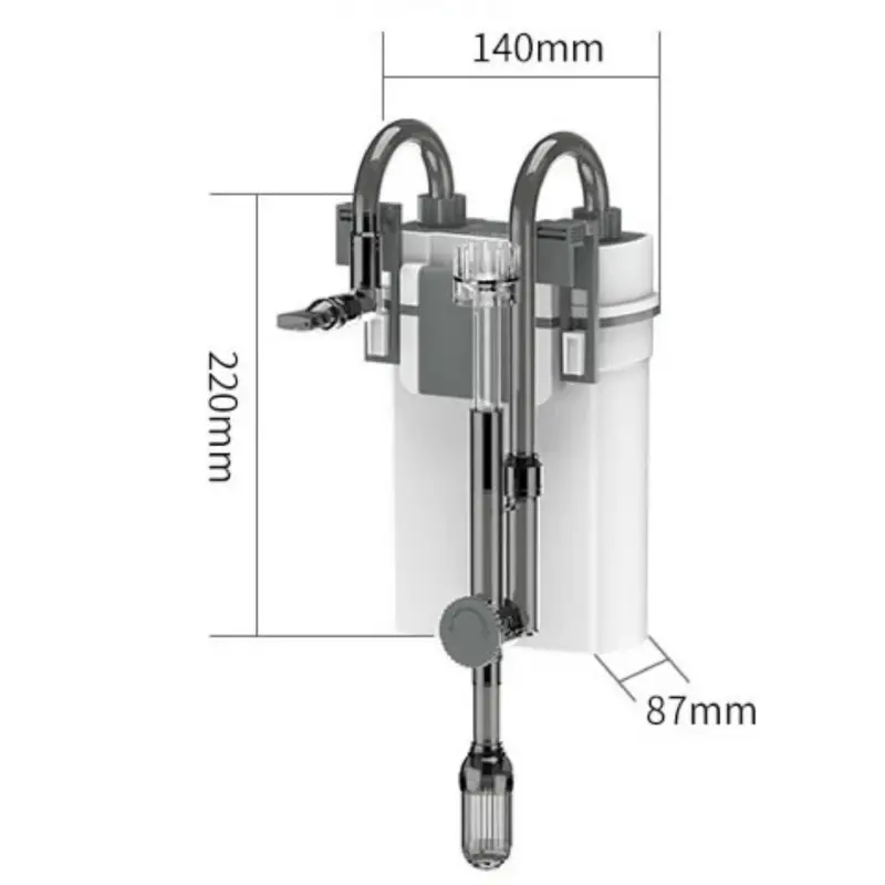 Filtre Aquarium Externe 30-80L Oxygéné