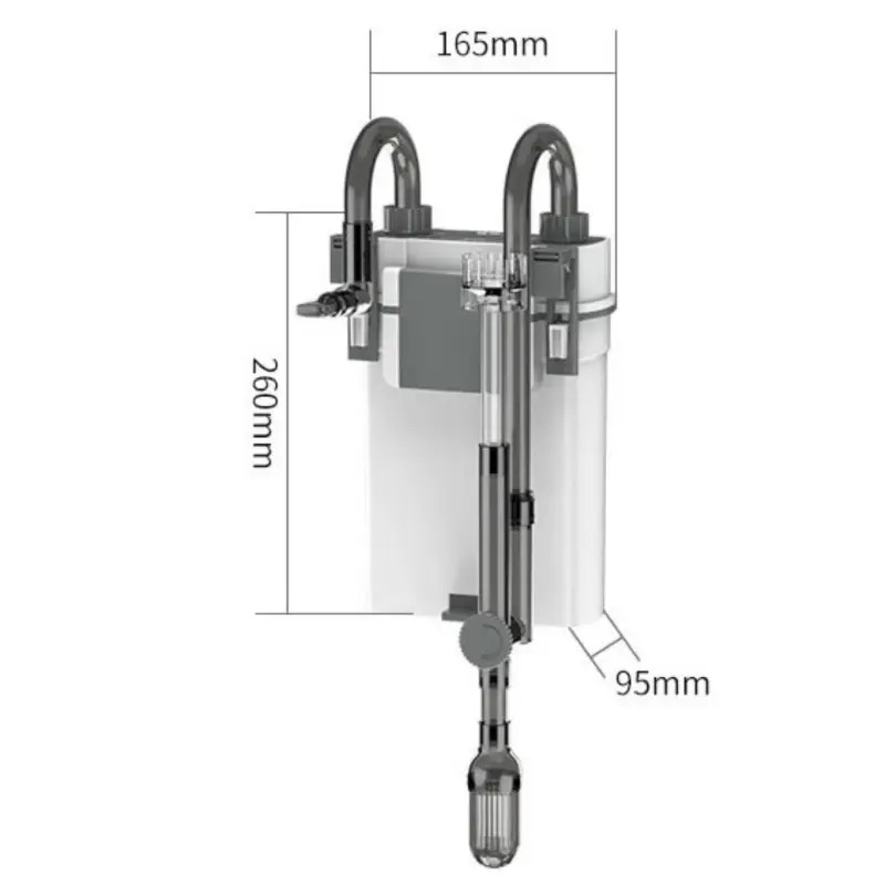 Filtre Aquarium Externe 30-80L Oxygéné