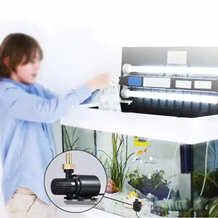 Quelle pompe pour aquarium 200L a eau