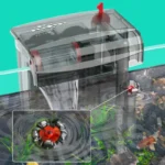 Filtre Cascade Aquarium 100L avec Pompe 10w