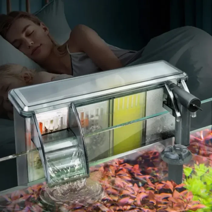filtre-cascade-aquarium-silencieux-3-en-1