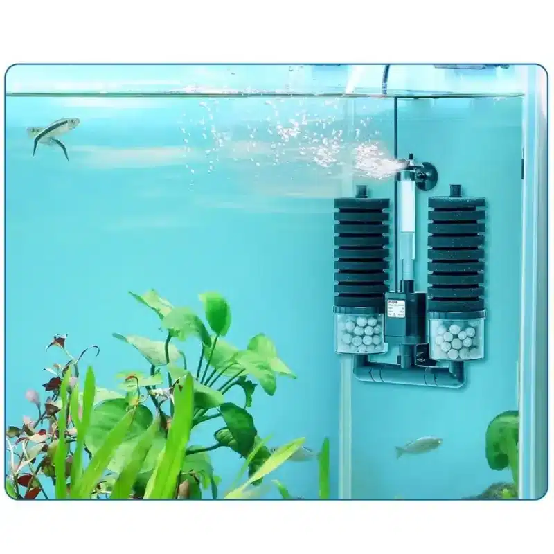 quelle pompe pour aquarium 200l double mousse 