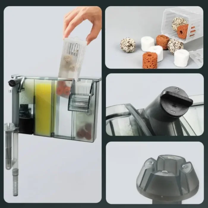 meilleur-filtre-cascade-aquarium-silencieux-3-en-1