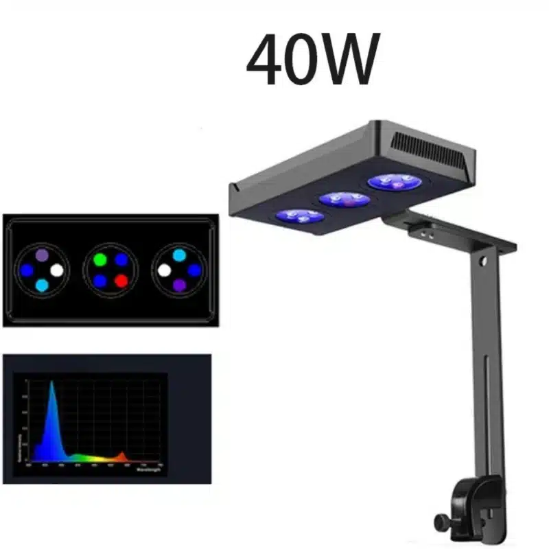 Eclairage Aquarium Eau de Mer LED