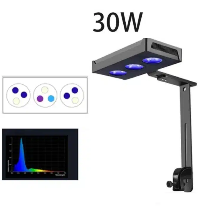 eclairage-aquarium-eau-de-mer-led-60l-30w