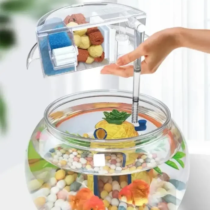 filtre-cascade-nano-aquarium-rond-silensieux