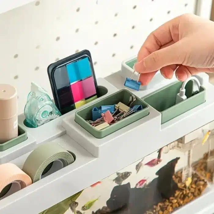 Mini Aquarium de Bureau 8L avec Pompe USB