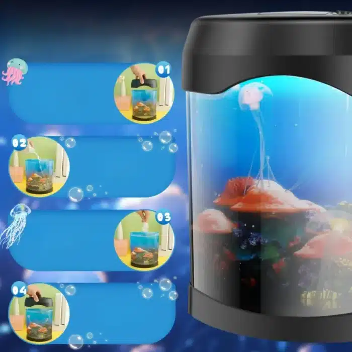 mini-faux-aquarium-meduse-lampe-colore-silicone-