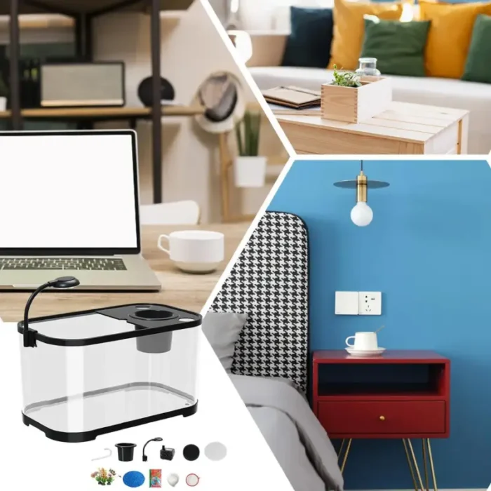 petit-aquarium-10l-avec-pompe-de-bureau