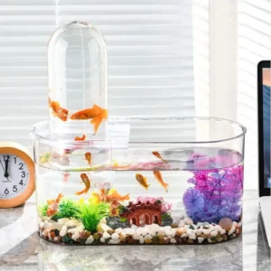 Petit Aquarium en Plastique de 6L