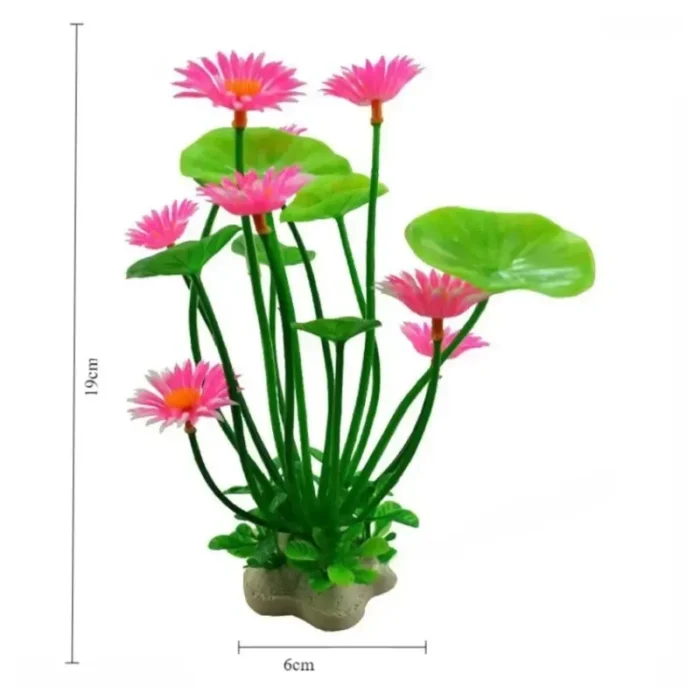 plante-artificiel-pour-aquarium-elegante-rose-19-cm