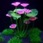 plante-artificiel-pour-aquarium-elegante-violet