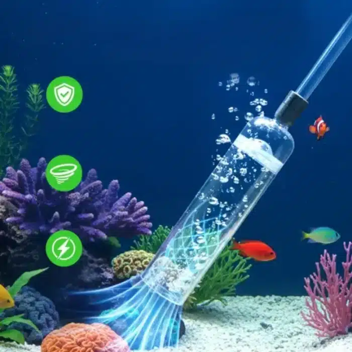 Cloche-Siphon-Aquarium-Ergonomique-sable
