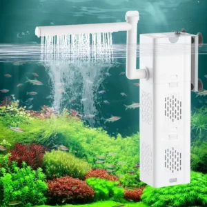 Pompe Filtre Interne Aquarium 200L Puissant