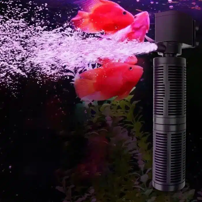 filtre interne aquarium 100l à double cartouche