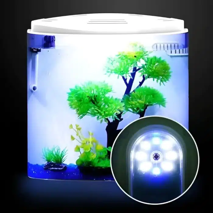Nano Aquarium 5L Fermer LED