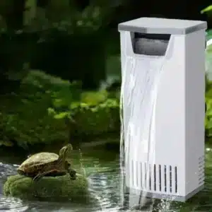 pompe aquarium tortue aquatique effet cascade