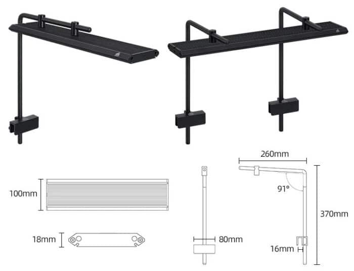 Eclairage-LED-pour-Aquarium-Planté-60l-nano-aquarium