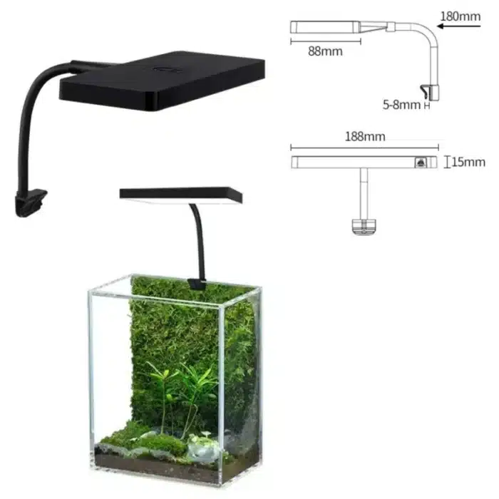 Eclairage Nano Aquarium Plante LED 25L