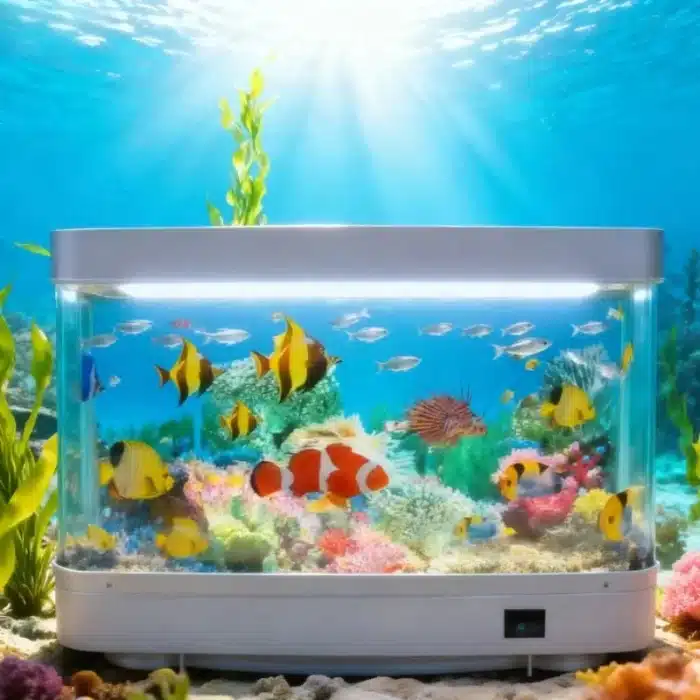 Aquarium Artificiel Électrique Relaxant led
