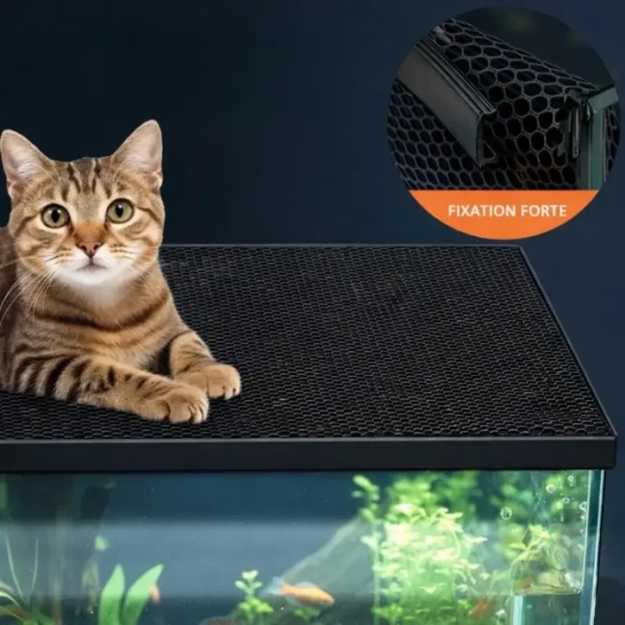 Filet-Anti-Saut-Aquarium-Adaptable -Resistant