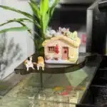Support-Plante-Aquarium-Coin-decoration