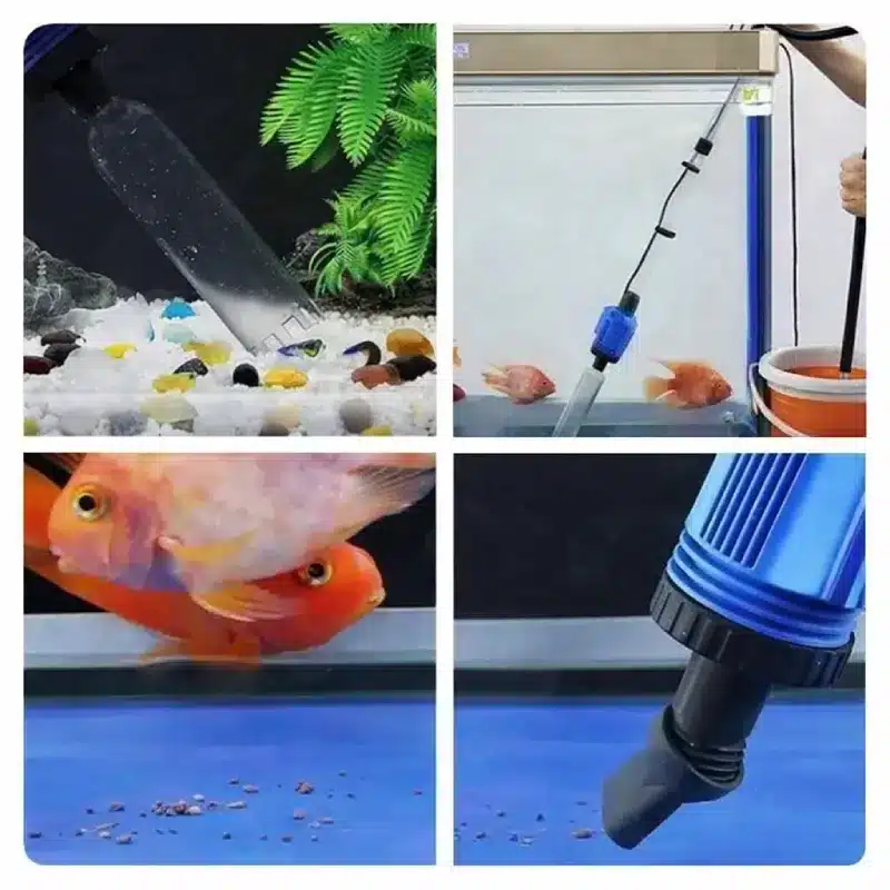 Aspirateur nettoyage terrarium tortue d'eau Sable Fin 3 en 1