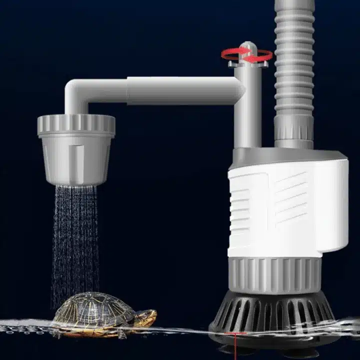 Aspirateur -nettoyage-terrarium-tortue-d-eau-600-L                    